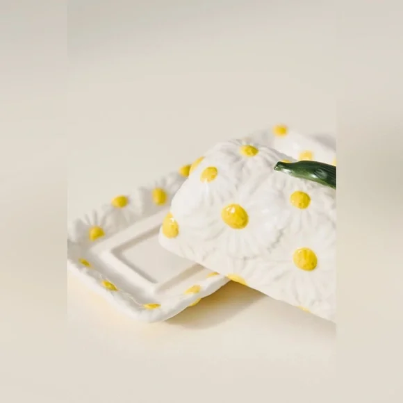 Anthropologie Foster Icon Stoneware Butter Dish - Picture 3 of 6
